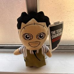 Leather face Plushie Stuffed Animal From Texas Chainsaw Massacre