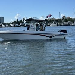 2004 fountain Boat 29’ Cc