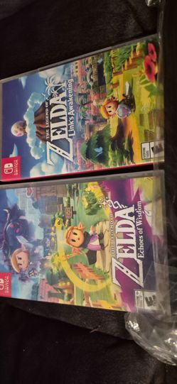 New Nintendo switch  with case and 2 Zelda games