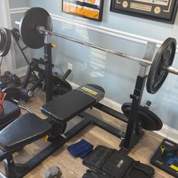 Gym Set With Weights