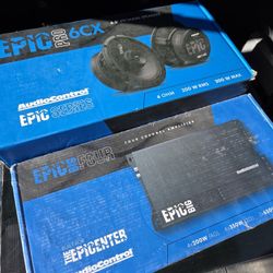 Audiocontrol 6.5s N 4 Channel Amp New Package $350
