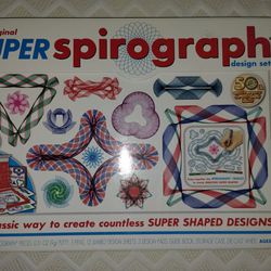 Super Spirograph 50th Anniversary Edition. Game Toy 