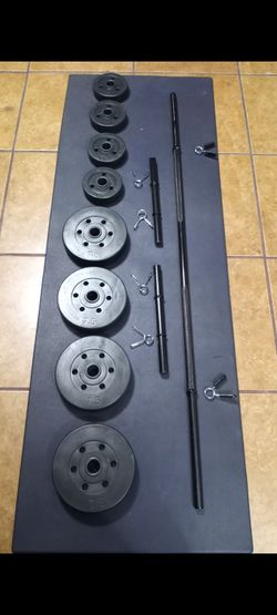 Adjustable dumbbells weights s es t https://offerup.com/redirect/?o=NHg3LjVibHMuNHgyLjVsYnMuNDBsYnN0b3RhbC5wbHVz 5 feet barbell