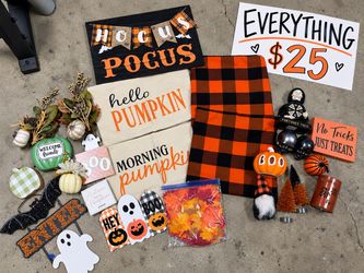Halloween/fall decorations