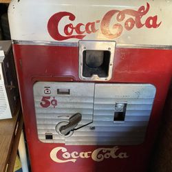 1950 Coca Cola Machine