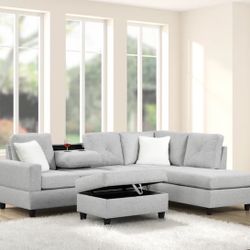 Rocket Grey Sectional 🤓🔥🚛🥳🤪