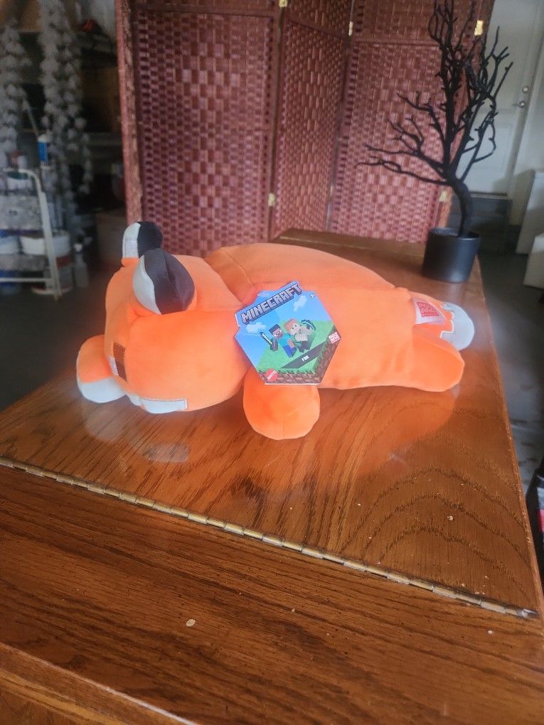 Mattel Minecraft Plush Fox 12-inch Stuffed Animal