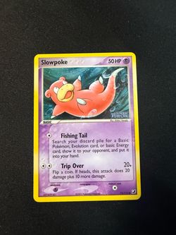 Slowpoke Reverse Holo Stamped - 72/115 - EX Unseen Forces