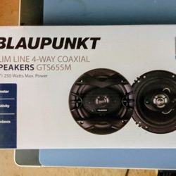 Blaupunkt 6.5 Slim Line Door Speakers Brand New In The Box 