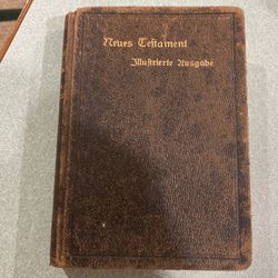 Over 100 Year Old New Testament Bible 