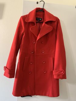 Red Coat Size Large