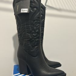 Cowboy Black boots 