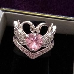 SWANS LOVE FOREVER Wedding/Engagement Ring