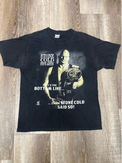 Vintage WWF Stone Cold Shirt (Size Large) 1998