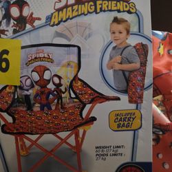 Spiderman Fold And Go Chair