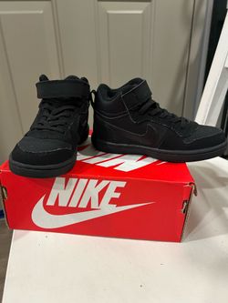 Nike Court Borough Mid Black Size 11c