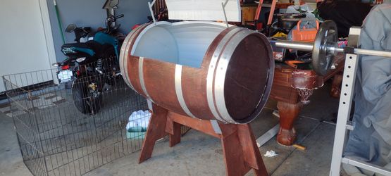 Wine Barrel Ice Chest