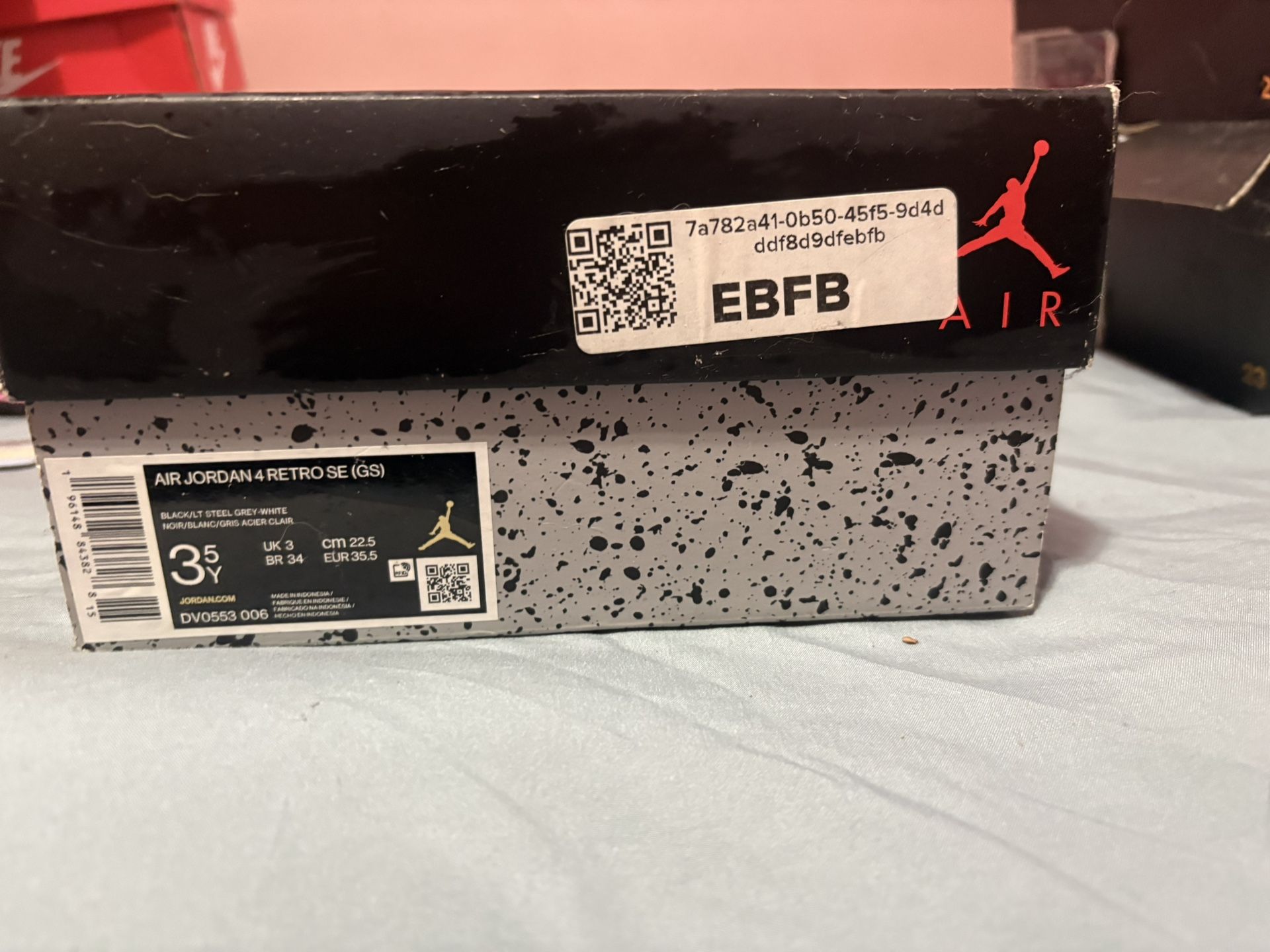 White Oreo 4s Jordan