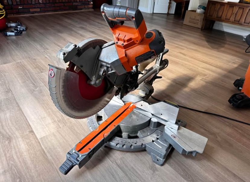 RIDGID 12” miter saw