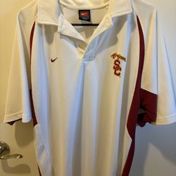 USC Nike Coaches Shirt Size Medium Dri-Fit