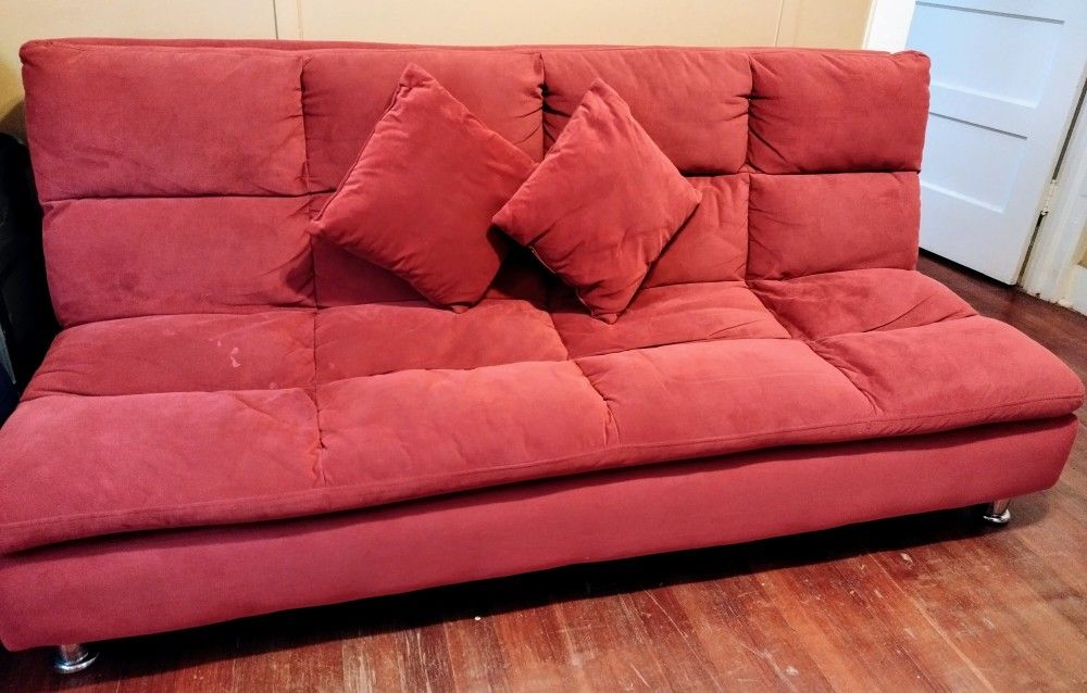 Red Brick Futon Sofa for Sale in Tucson, AZ OfferUp