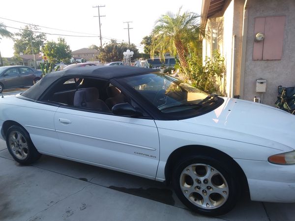 1998 Chrysler Sebring Convertible For In Ontario Ca Offerup 1998 Chrysler Sebring Convertible