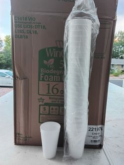 16oz Styrofoam cups