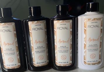 Jafra aceite y cremas