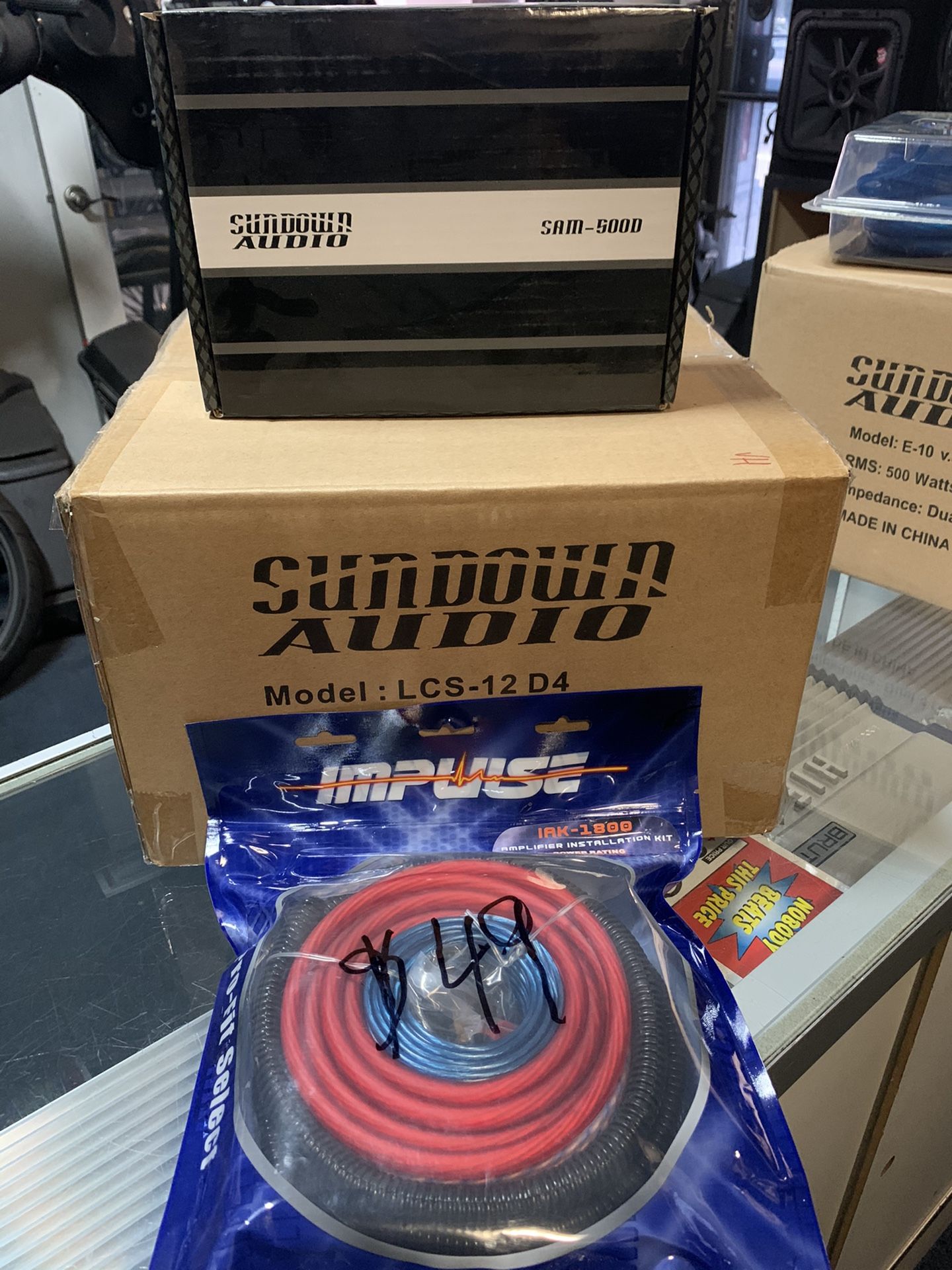 Sundown audio 12 in bass package