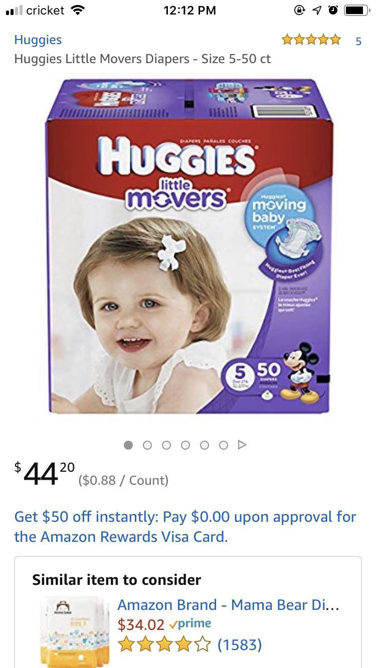 Huggies Diapers