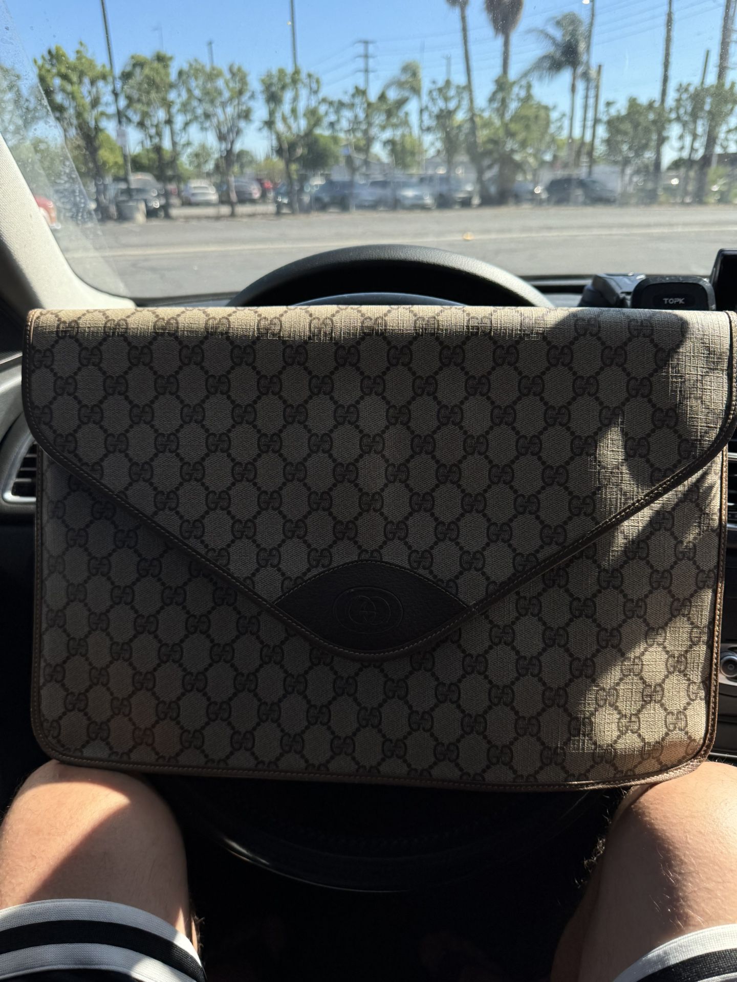 Authentic Gucci Portfolio Bag