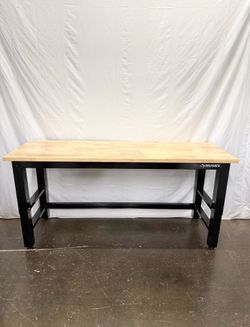 Adjustable Height Black Table , Workbench *Free Delivery*