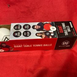 Giant Table Tennis Balls 