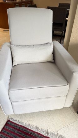 Accent rocking/recliner chair. Like new.