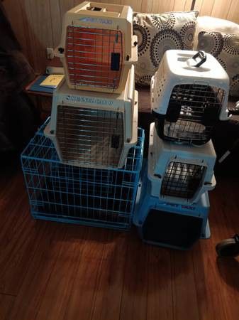 Six Animal Crates