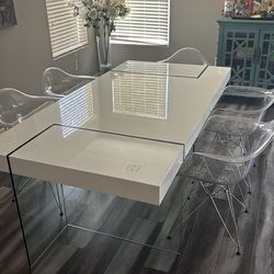 Floating Table and Chairs