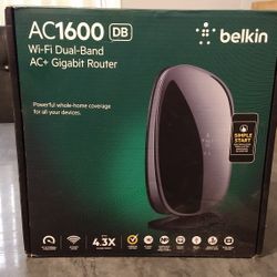 Belkin AC1600 Dual-Band AC+ Gigabit Wi-Fi Router