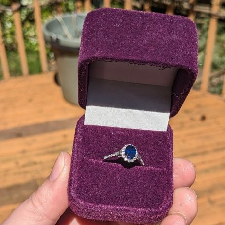Sapphire Ring Size 8.5