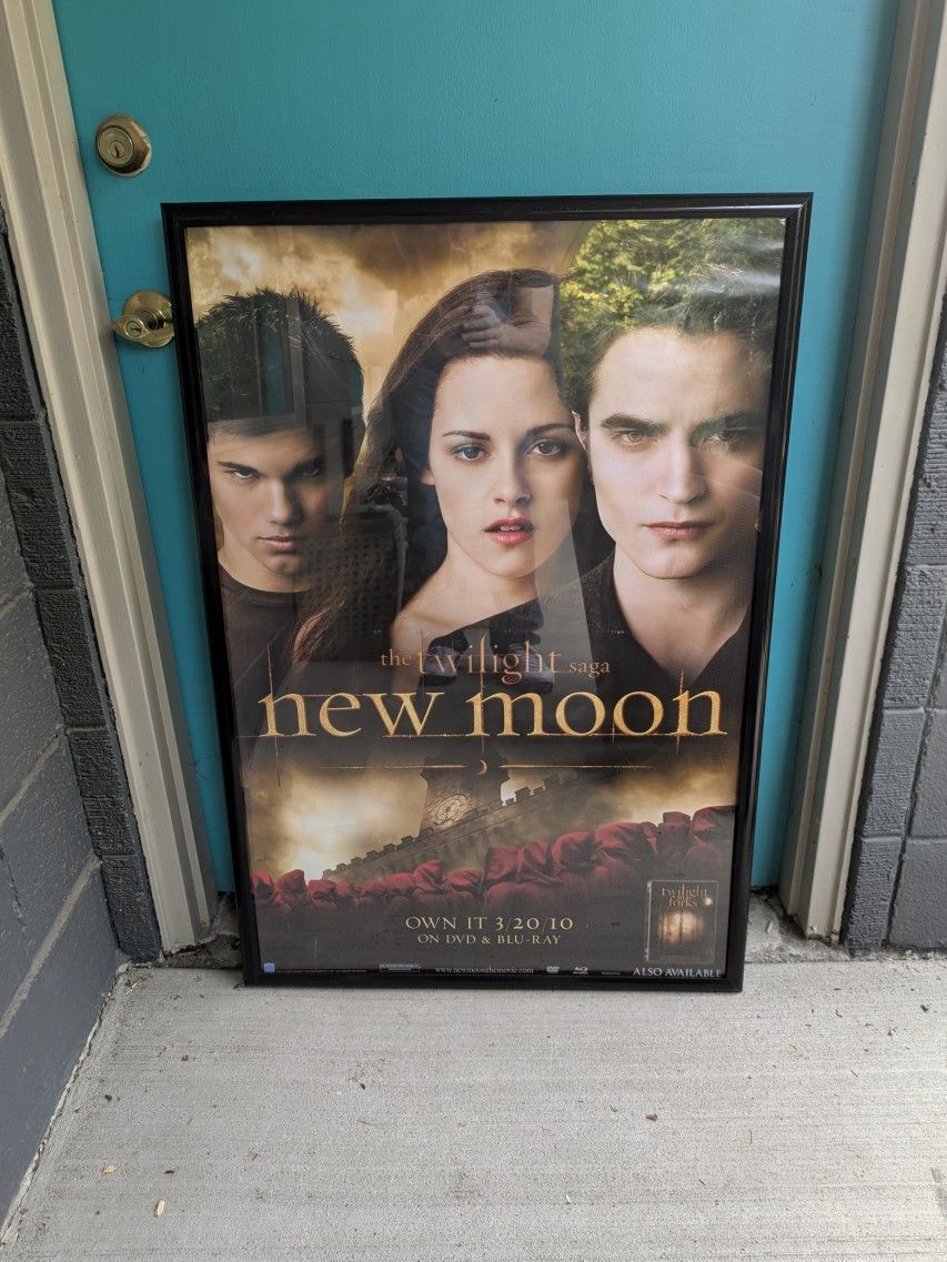 Original 2010 Twilight Series Movie Poster: New Moon