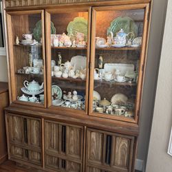 Mid-Century Modern China Cabinet 
