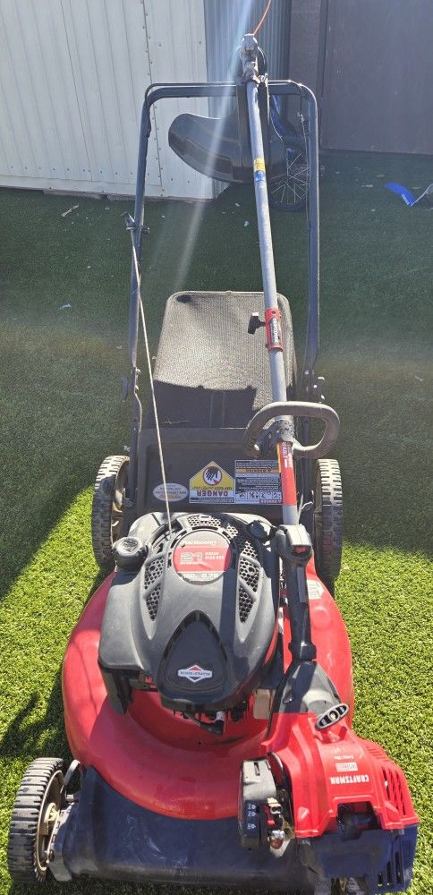 Lawnmower And Weedeater