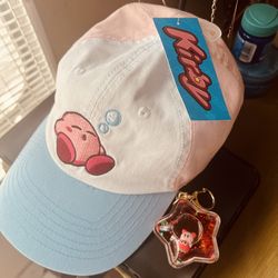 Kirby Hat with Key Chain