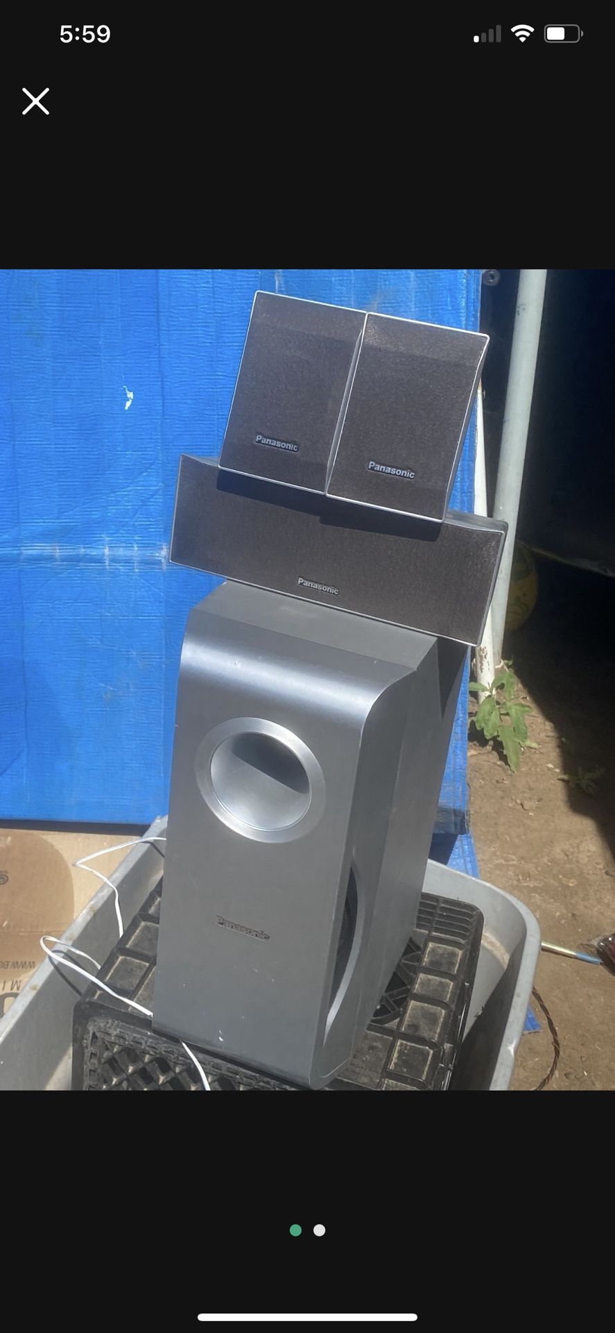 Subwoofer Bocina In Excellent Condition
