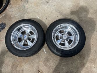 195/65R15 Tires With Cragar Rims (2)