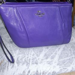Coach Leather Clutch