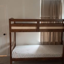 Bunk Bed With Mattresses 