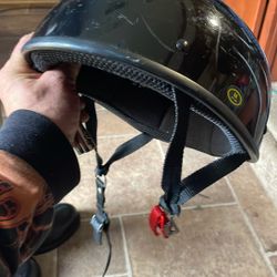 Bucket helmet were two times. Couple scratches.