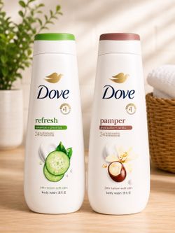 Dove Renewing Body Wash Set