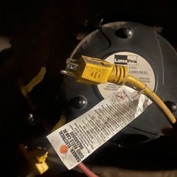 Extension Cord Retractable Reel