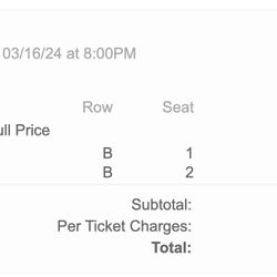 3/16 - Nelly @ Fantasy Springs - $120